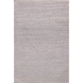 2x3 Gray, , Color Hand Woven All-Over 100% Silk Modern Oriental Rug